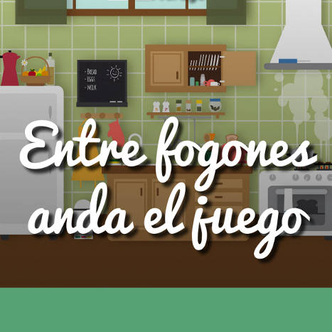 cartel entre fogones anda el juego mister vertigo teatro cuadrada