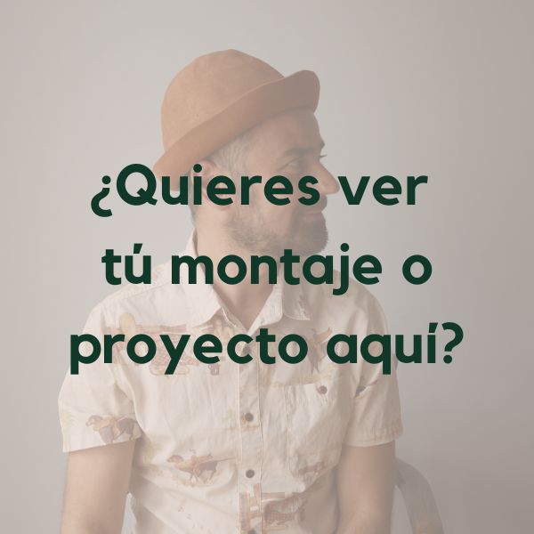 ¿Quieres ver tú montaje o proyecto aquí? Director y asesor escénico