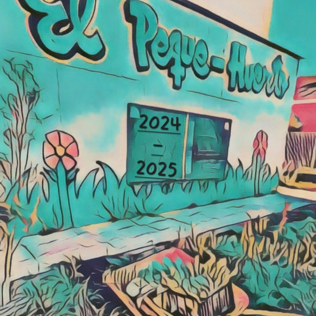 Peque huerto navalazarza. Curso 2024-2025
