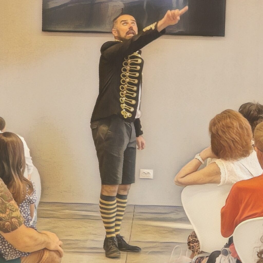 Poesía a la carta- Espectáculo de teatro familiar